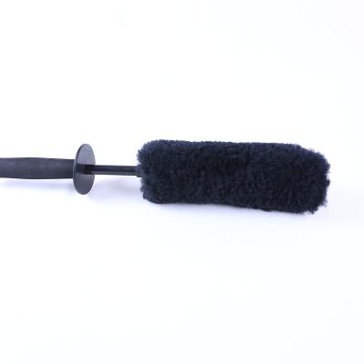 China High Quality Eco-friendly Vehicle Details Wool Bucket Brush Car Wheel Wool Cleaning Brush for sale