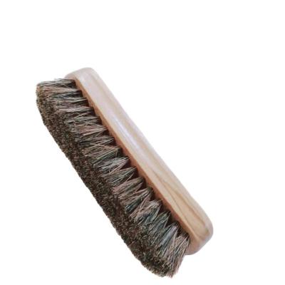 China Soft Efficiency Horse Hair PP Mixed CAR WHEEL BRUSH Soft Car Wash Brush for sale