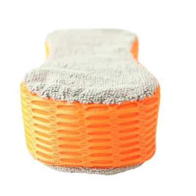 China Hot Water Blade 2022 Sales Product Microfiber Car Vehicle Wash Cleaning Brush Sponge for sale