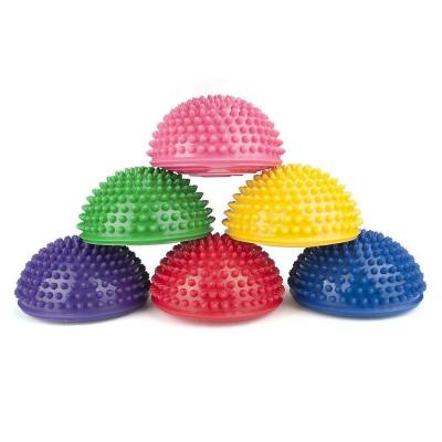 China FDFIT PVC Balance Therapy Dome Round Foot Massage Ball Durable High Quality Yoga Half à venda