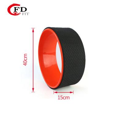 China Hot Selling Durable+New Design FDFIT Amazon Yoga Wheel Set 3 Yoga Balance Roller Band Massage Yoga Wheel en venta