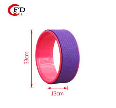 China Durable+New Design FDFIT EVA Yoga Wheel Set Gym Yoga Accessories Yoga Wheel for sale