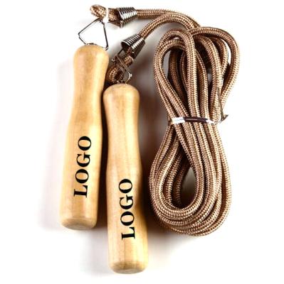 China FDFIT Durable Wooden Jump Rope Kids Speed ​​'Fitness Calorie Jump Rope For Kids en venta