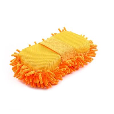 China SPONDUCT Custom Eco-friendly Car Wash Sponge, Microfiber Car Wash Sponge Magic, Car Wash Sponge Cleaning Block for sale