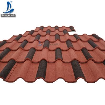 China Milan Golan Tile Modern Deep Corrugated Steel Roof Tile 0.4mm Easy Install Beautiful Roofing for sale