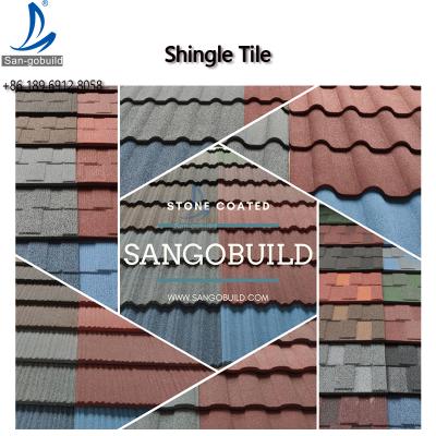 China Modern Durable Color Metal Roof Tile Tolture Milan Roof Tile For Roofing Materials for sale