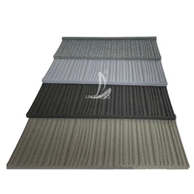 China Factory Price Traditional Cheap Roof Tile South Africa Stone Coated Steel Roof Tile for sale