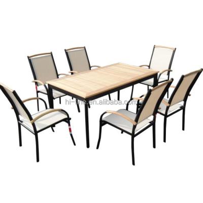 China Outdoor Furniture Teak Outdoor Garden Furniture Set for sale