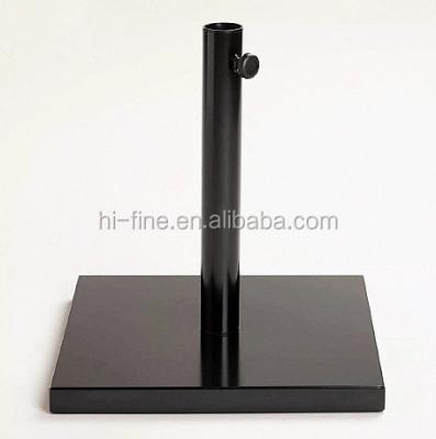 China park steel plate umbrella base/flat steel parasol stand for sale