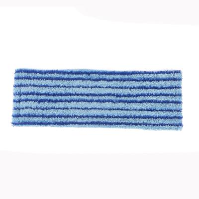 China White Coral Fleece Flat Mop Replacement Microfiber Microfiber Pocket Viable High Quality Mop Pad for sale