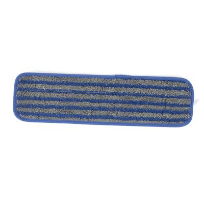 China Viable Replacement Head Refill Microfiber Flat Mop Microfiber Mop Pad For Apartment Reveal Mop for sale