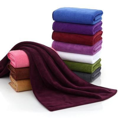 China QUICK DRY Ready to Ship Microfiber Cloth Towel Bath Towel for Hair Salon for sale