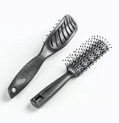 China Comfortable High Quality Salon Hairdressing Tools Massage Plastic Hair Brush for sale