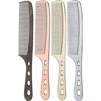 China Comfortable New Style Professional Stainless Steel Haircut Hair Comb for sale