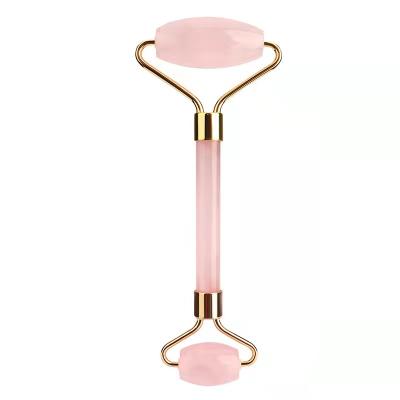 China Factory Wholesale Face Rose Quartz Jade Facial Roller Pink for sale