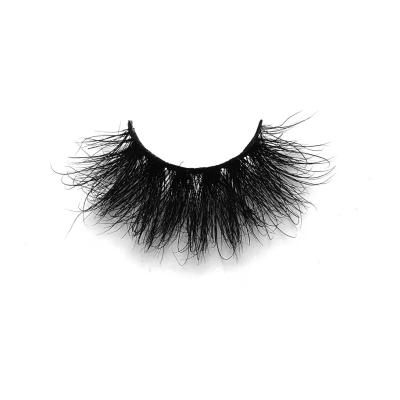 China Factory Price Long And Soft Full Natural Soft Natural Black Strip Mink Lashes for sale