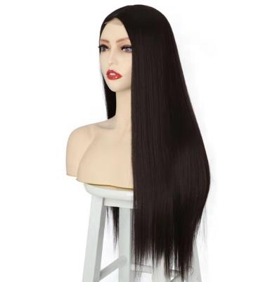 China Wholesale Silky Straight Straight Transparent Lace Hair Wave Frontal Wig For Women for sale