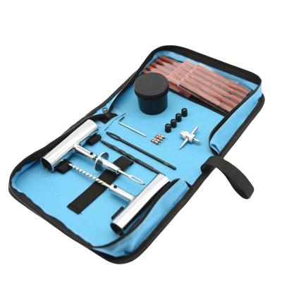 China Carry Bicycle Repair Tools Patch Kit Bicycle Puncture 62 Pcs Easy Recycling Auto Repair Tool Kit for sale