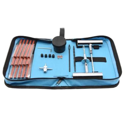 China Easy Carry Bike Auto Motorcycle Quick Tire Repair Kit Universal 62pcs Set Double Corrugated Box Repair Used 62 Pcs Cloth Bag Easy Carry 062 for sale