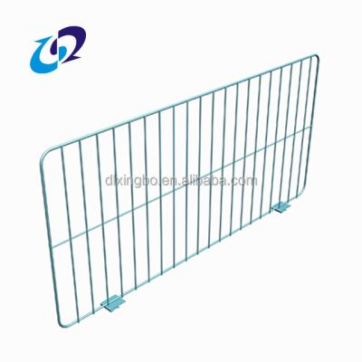 China High Quality Galvanized Corrosion Protection Warehouse Shelf Dividers For Pallet Rack Stee Wire Corrosion Protection for sale