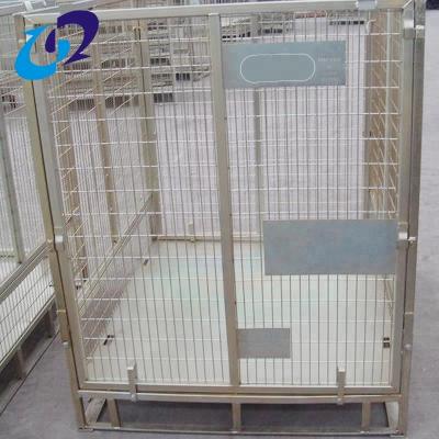 China Warehouse Industrial Galvanizing Preforms Metal Wire Stacking Container for sale