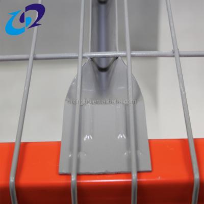 China Corrosion Protection Powder Coated Wire Welded Steel Mesh Decking Panels Warehouse Rack Corrosion Protection for sale