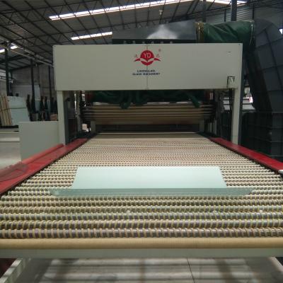 China Building Material Shops Tempering Machine Production CE Glass Making Line for sale