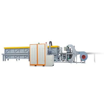 China Building Material Shops Glass Horizontal Lids Tempering Machine / Glass Jar Cover Tempering Furnace for sale