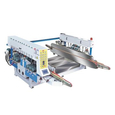 China Glass Building Material Stores Double Edger Machine Production Line 15m/min for sale