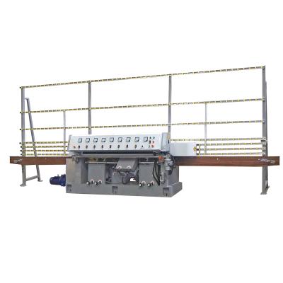 China Building Material Shops Glass Machine 8 Motors Glass Grinding Machine Single Straight Line Sharpening Grind Machine for sale