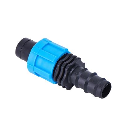 China Chinese High Quality Customized Agricultural Irrigation Drip Tape Twist Lock Fitting Coupling for sale