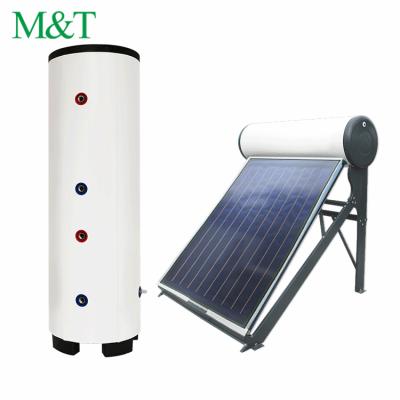 China Hotel One Year Warranty Spain Small Tank Solar Water Heater System With Hot Water Tank for sale