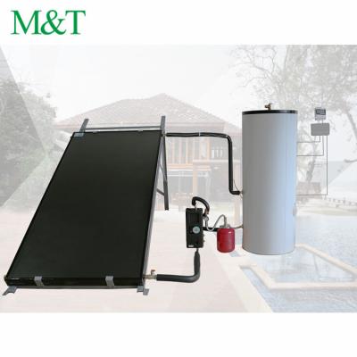 China Hotel Solar Powered Hot Water Heating System 1000 Liter Solar Heater Home Solar System for sale