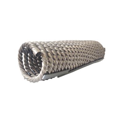 China Fast Heating M&T Titanium Heat Exchanger Corrugated Tube Coil for sale