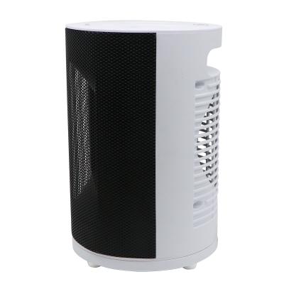 China Hot Sale Household Convenient 1800W Electric Mini Fan With Heater White Room for sale