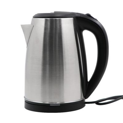 China 360 Degree Base Electric Kettle Hotel Home Appliance Factory Wireless Rotating Stainless Steel 1.7L 2200W Goods Wholesale Price for sale