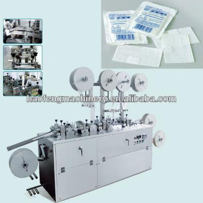 China Netting and Non-woven/PU/PE Medical Infusion Plaster Packing Machine for sale