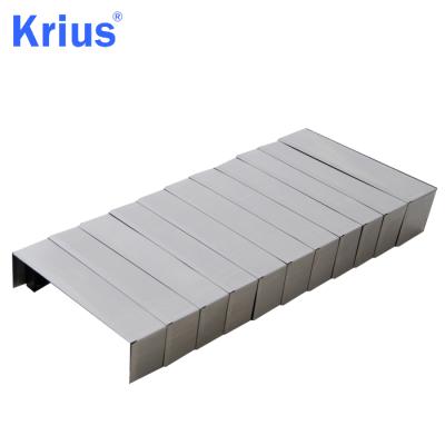 China Material is SUS304 High Level Armored Stainless Steel Accordion Stainless Steel CNC Bellows Protective Cover for sale