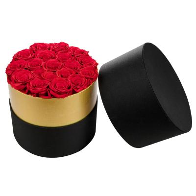 China decorative flowers & Garlands wholesale multicolor stabilized roses preserved roses box manufacturer eternal rose preserved flower in box for valentine gift for sale