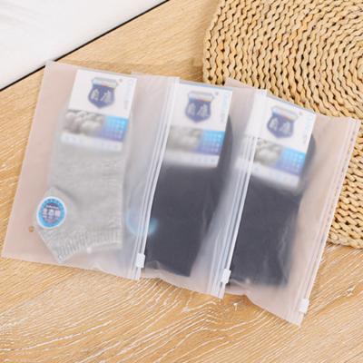 China Moisture Proof Frost Clothing bags for T-shirt and sock packaging with personal logo for sale