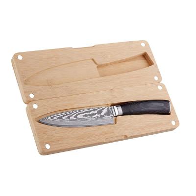 China Sustainable Chef Knife and Wooden Cutting Board/Storage Case Kitchen Set for sale