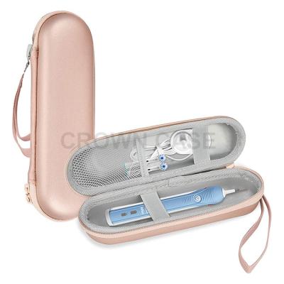 China EVA Molded Custom Logos Toothbrush EVA Hard Case Travel Electronic Toothbrush Case Box for sale