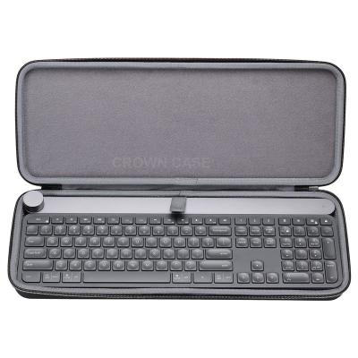 China Portable For Travel Design Shockproof Keys Nice Advanced Radio Illuminated EVA Keyboard Hard Case for sale