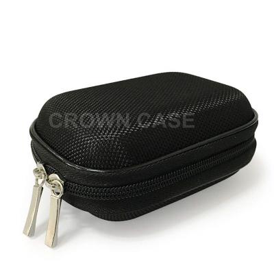 China Oxford Waterproof Shockproof Dustproof Portable Bag Holder with Two Way Zipper for EMI BTE Hearing Aid Case Bag for sale