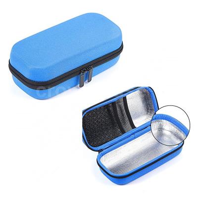 China Crown Waterproof EVA Insulin Cooler Travel Case for Diabetic Organize Medication Insulated Cooling Bag for sale