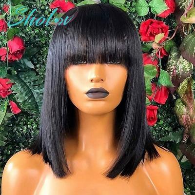 China Cheap Remy Cheap Mink Brazilian Human Hair Full Lace Front Wig Silk Base With Lace Front Wig 100% Baby Hair For Black Women for sale