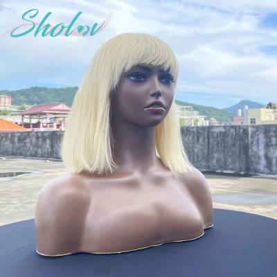 China 100% Transparent Deep Wave Human Hair Lace Front Wig Bob 13x6 Hd Glueless Straight Blonde 613 Silky Straight Short Wave 180 Density Full Lace Wig for sale