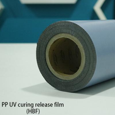 China UV-releasefilm voor waterdichte bitumenmembranen en zelfklevende tapes Te koop