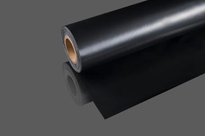 China 90 Micron Black Stability 0.09mm HDPE Film Roll for sale