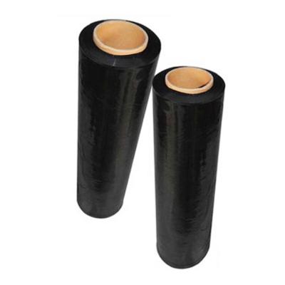 China High Quality Black Moisture Proof PE Stretch Film for sale